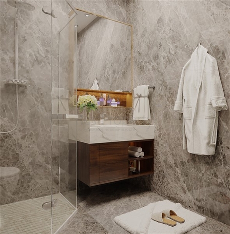 Duplex apartments in a new complex