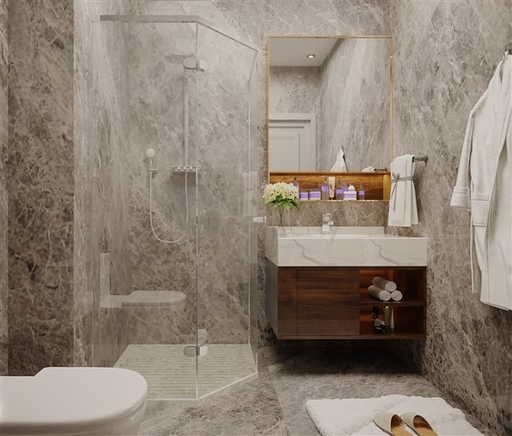 Duplex apartments in a new complex