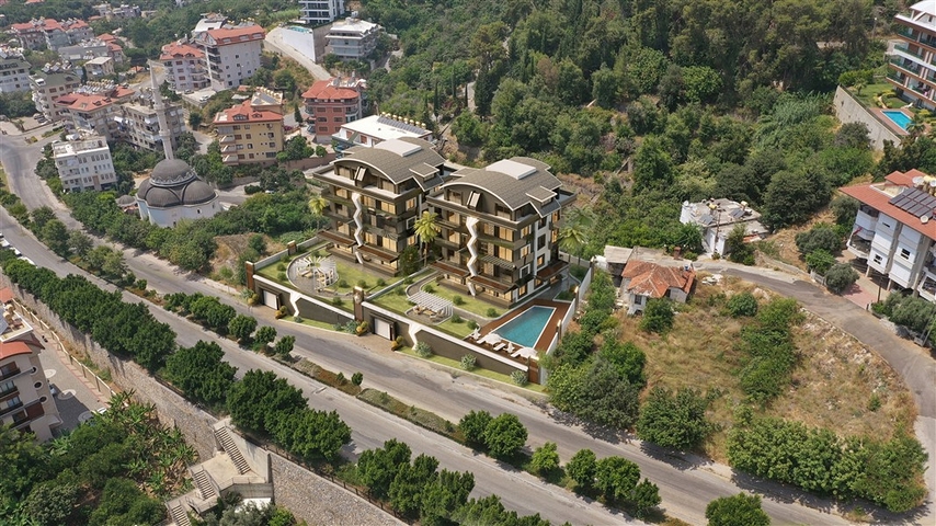 Duplex apartments in a new complex