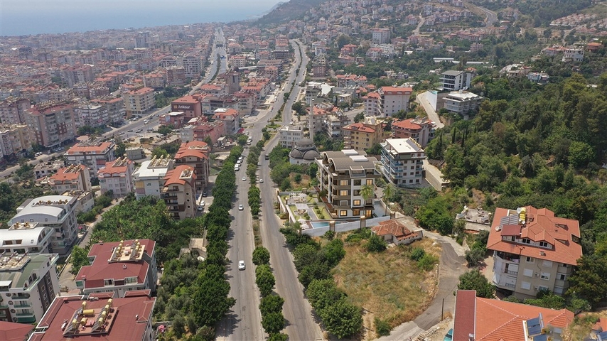 Duplex apartments in a new complex