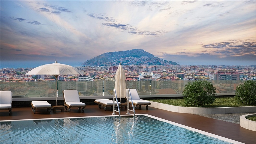 Duplex apartments in a new complex