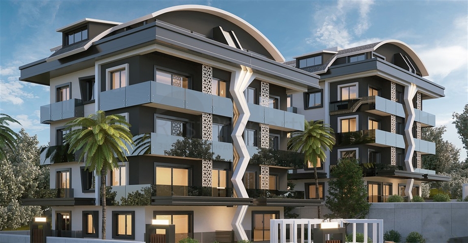 Duplex apartments in a new complex