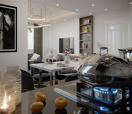 Duplex apartments in a new complex