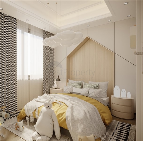 Duplex apartments in a new complex