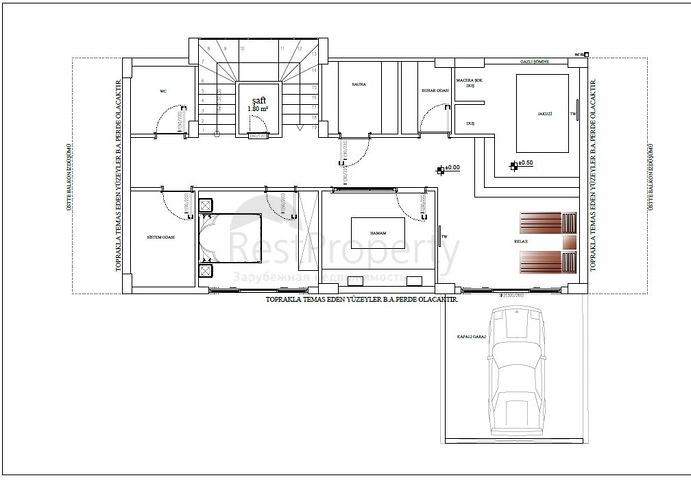 New investment project with mountain view in Kargicak district
