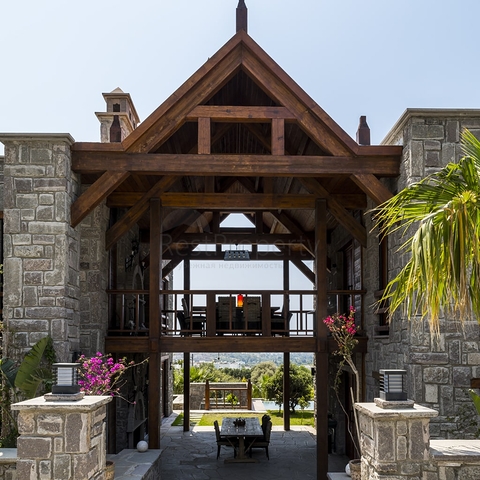 Luxury stone villas in a historic location