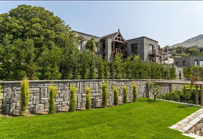Luxury stone villas in a historic location