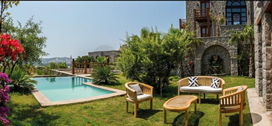 Luxury stone villas in a historic location