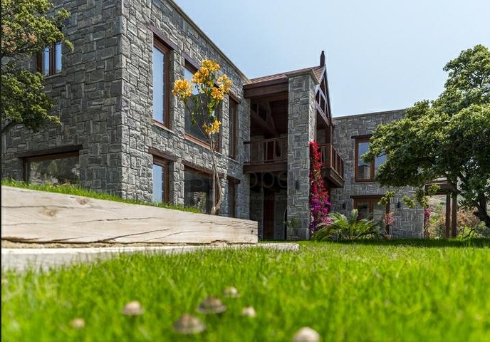 Luxury stone villas in a historic location