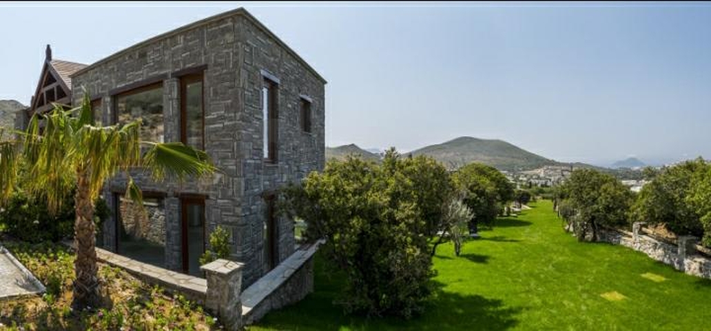 Luxury stone villas in a historic location