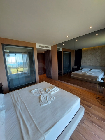 Luxury villa project with panoramic views of the Aegean Sea!