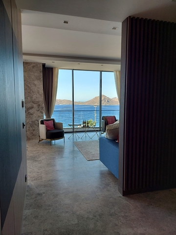 Luxury villa project with panoramic views of the Aegean Sea!