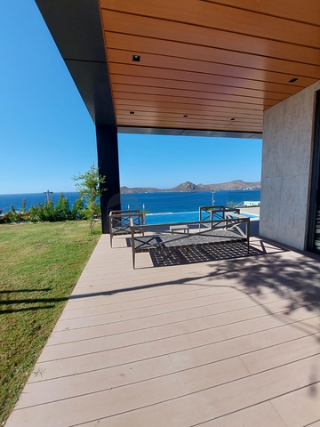 Luxury villa project with panoramic views of the Aegean Sea!