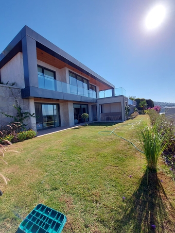 Luxury villa project with panoramic views of the Aegean Sea!