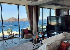 Luxury villa project with panoramic views of the Aegean Sea!