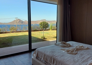 Luxury villa project with panoramic views of the Aegean Sea!