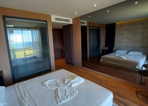 Luxury villa project with panoramic views of the Aegean Sea!