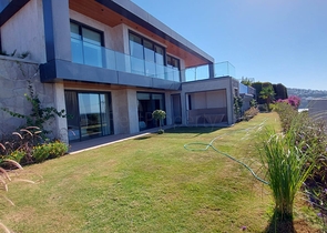 Luxury villa project with panoramic views of the Aegean Sea!