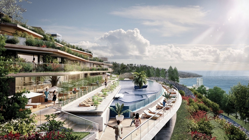 Luxury residence in the elite area of Bodrum