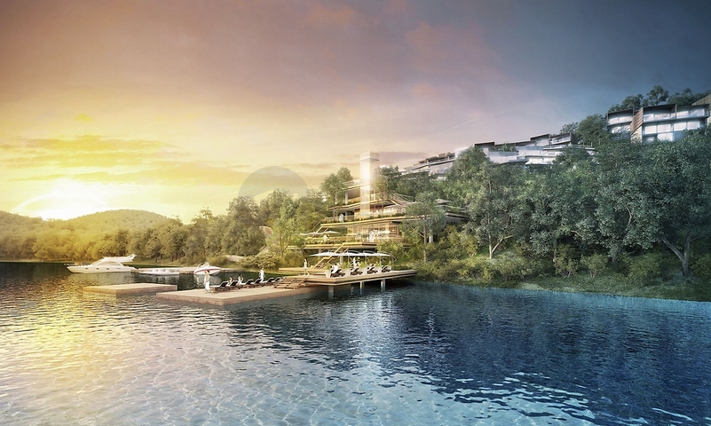 Luxury residence in the elite area of Bodrum