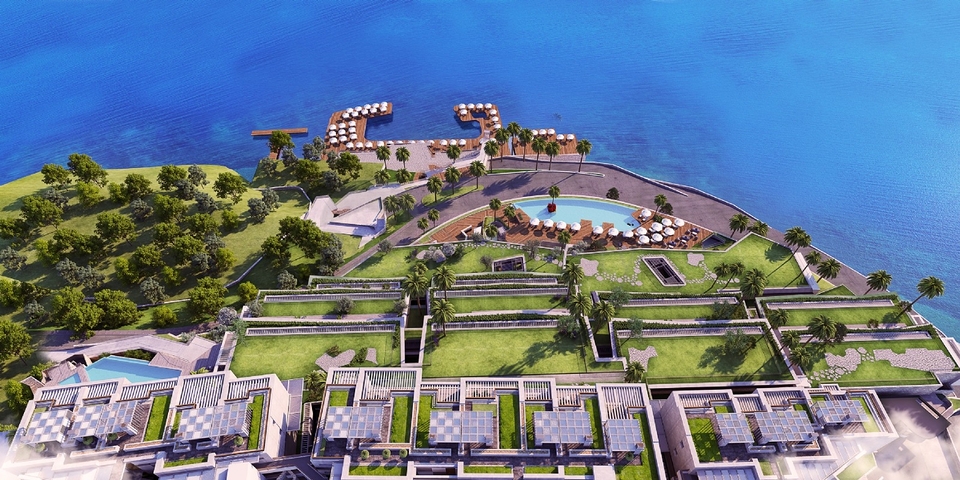 Luxury residence in the elite area of Bodrum