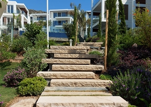 4+1 penthouse in a complex on the first coastline in the beautiful bay of Kucukbuk, Bodrum