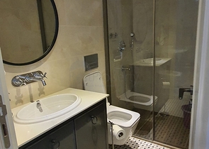 4+1 penthouse in a complex on the first coastline in the beautiful bay of Kucukbuk, Bodrum