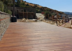 4+1 penthouse in a complex on the first coastline in the beautiful bay of Kucukbuk, Bodrum
