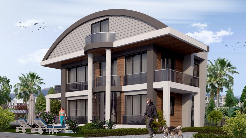 4 + 1 Villas with private pool in Kadriye Belek