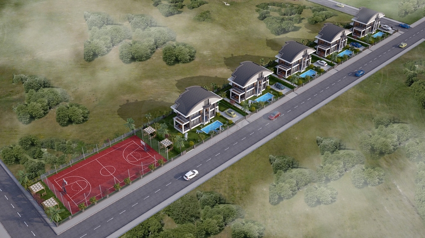 4 + 1 Villas with private pool in Kadriye Belek