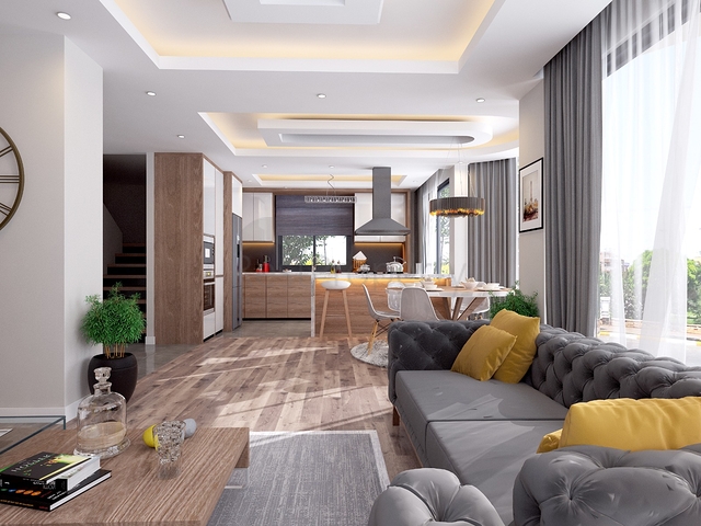 4 + 1 Villas with private pool in Kadriye Belek