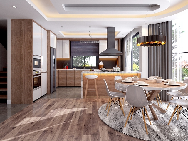 4 + 1 Villas with private pool in Kadriye Belek