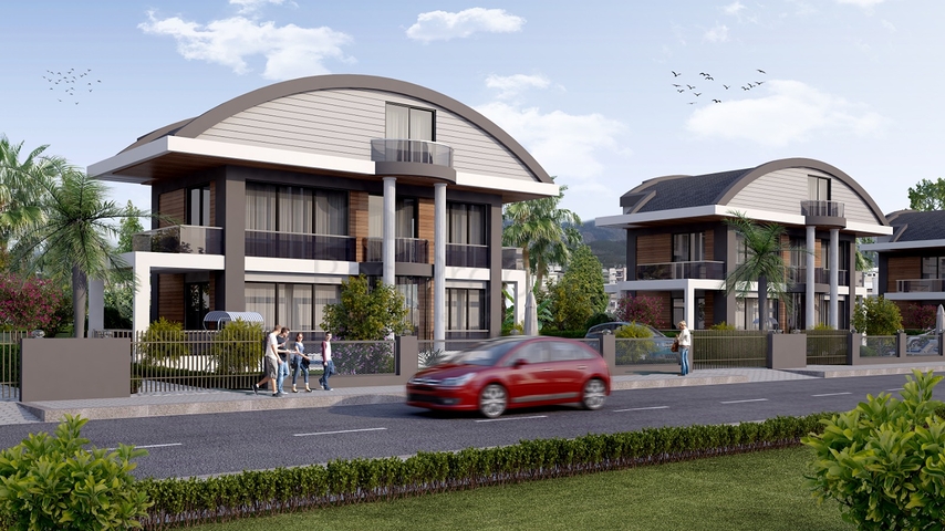 4 + 1 Villas with private pool in Kadriye Belek