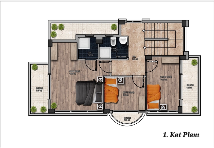 4 + 1 Villas with private pool in Kadriye Belek