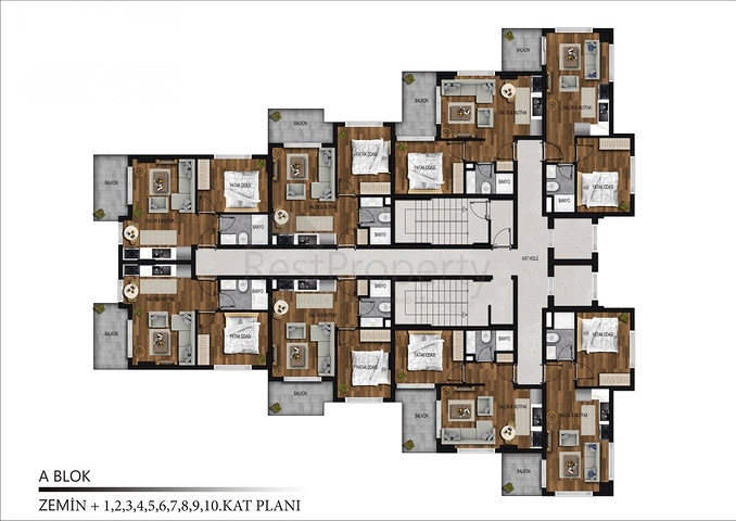 Installment plan -under Construction Project -in Mahmutlar / Alanya 