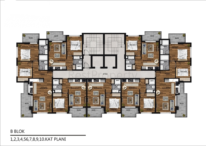 Installment plan -under Construction Project -in Mahmutlar / Alanya 