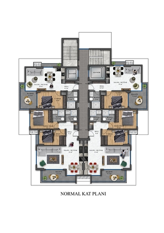Close to sea -Payment plan -new project in Mahmutlar /Alanya 