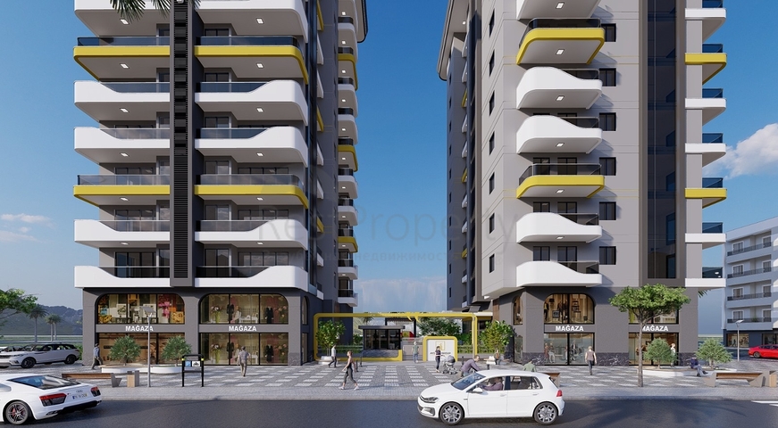 Close to sea -Payment plan -new project in Mahmutlar /Alanya 