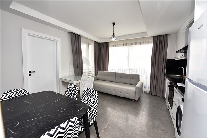 Furnished 1+1 apartment 100 meters from the sea