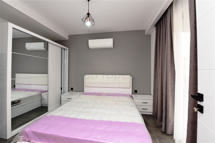 Furnished 1+1 apartment 100 meters from the sea