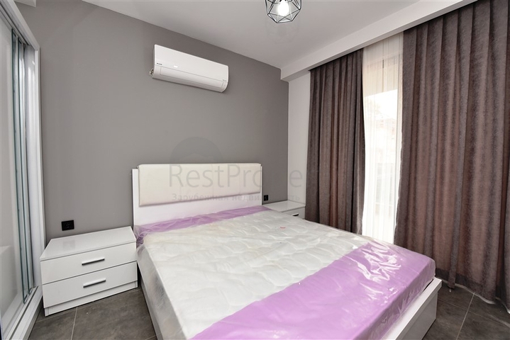 Furnished 1+1 apartment 100 meters from the sea