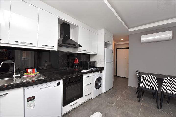 Furnished 1+1 apartment 100 meters from the sea