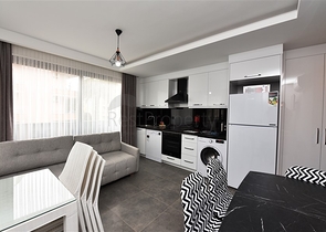 Furnished 1+1 apartment 100 meters from the sea