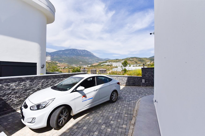 Sea View -Beautifully Designed -3 bedroom Private Villa -In Kargicak / Alanya  