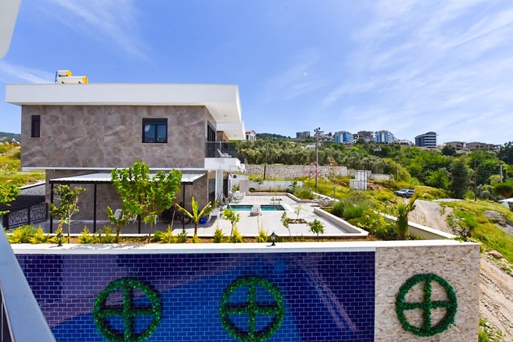 Sea View -Beautifully Designed -3 bedroom Private Villa -In Kargicak / Alanya  