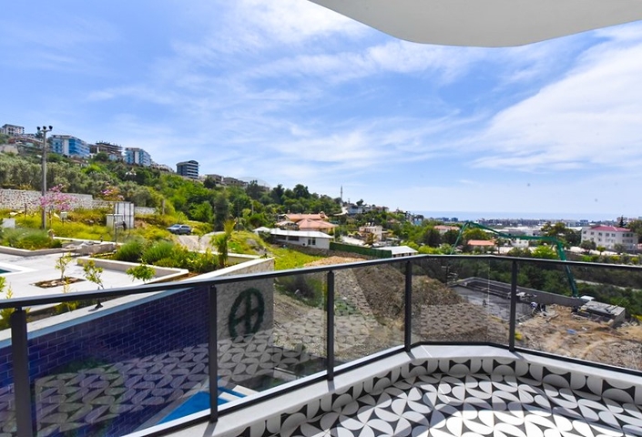 Sea View -Beautifully Designed -3 bedroom Private Villa -In Kargicak / Alanya  