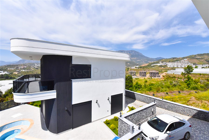 Sea View -Beautifully Designed -3 bedroom Private Villa -In Kargicak / Alanya  