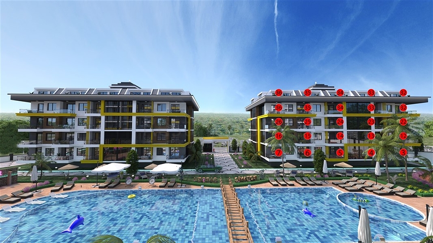 Affordable Luxury - Payment plan - New Under construction - Kestel / Alanya  