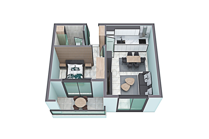 Installment payment plan -Prime location -new project in Tosmur / Alanya