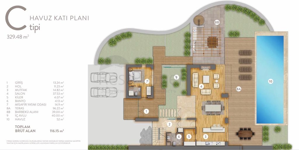 Sale of villas on the elite Yalikavak hill opens